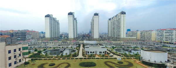 江西最大污水處理廠——南昌朝陽污水處理廠二期工程（省、市優(yōu)良工程，獲滕王閣杯）